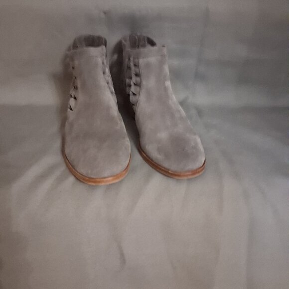 Vince Camuto Shoes - Vince Camuto Ankle Boots, Suede, Size 7 1/2, Heel Height 1 3/4"